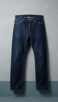 Relaxed Fit 5-Pocket Raw Selvedge Jeans